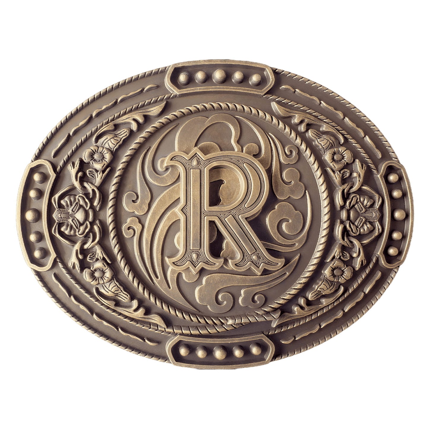 GRAERRY Western Belt Buckle for Men Women Initial Letters ABCDJMR to Z Cowboy Belt Buckle Gift for Dad Cowgirl Halloween