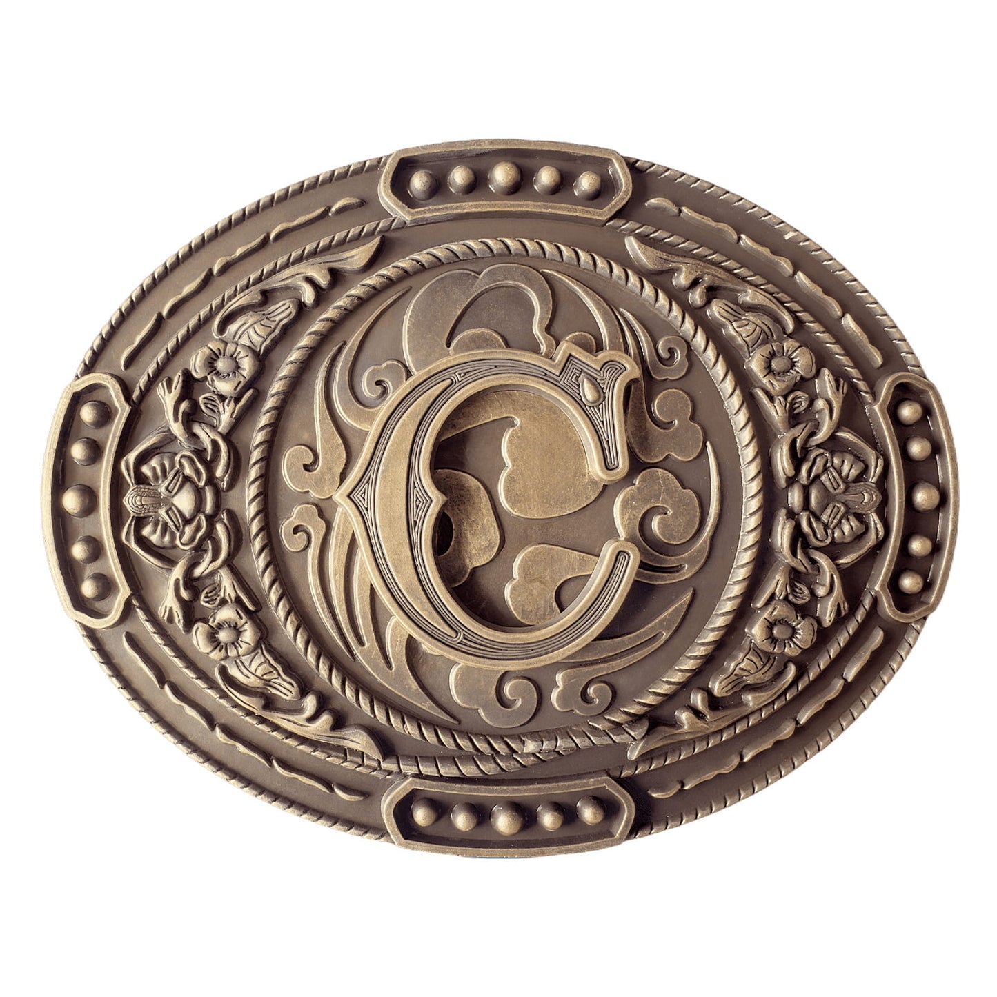 GRAERRY Western Belt Buckle for Men Women Initial Letters ABCDJMR to Z Cowboy Belt Buckle Gift for Dad Cowgirl Halloween